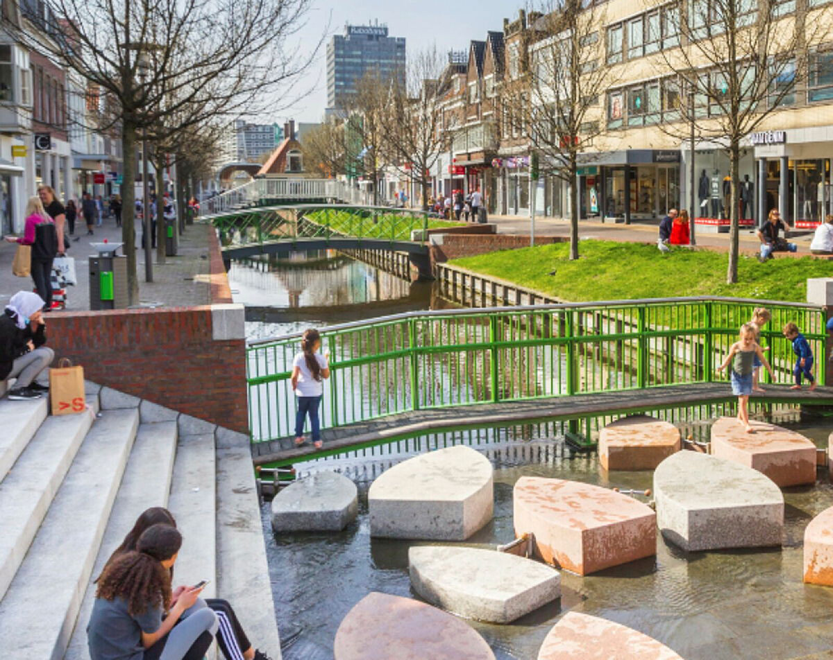 Inrichting winkelcentrum