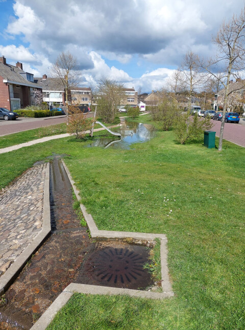 Overvloedig regenwater