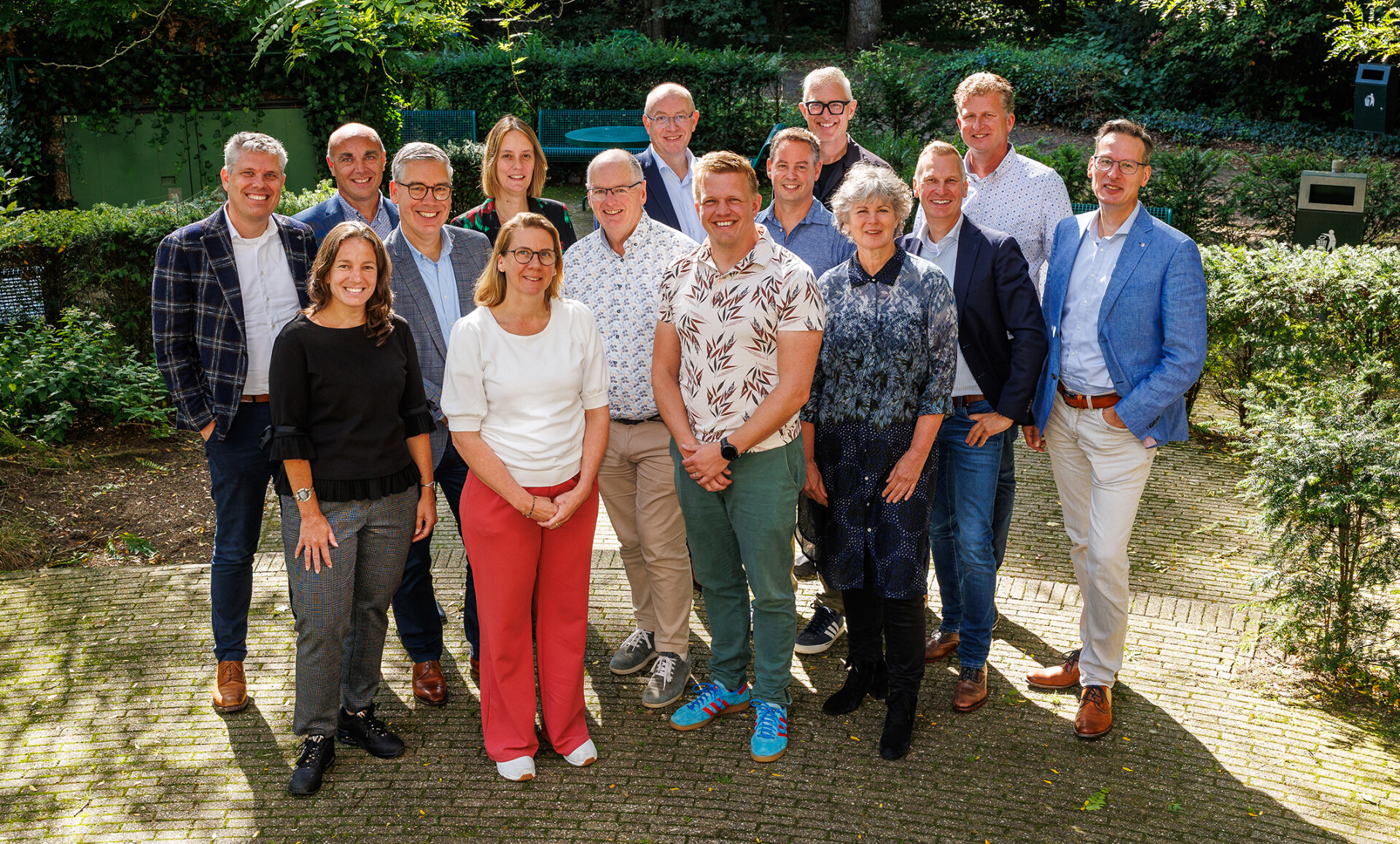 Groepsfoto van de leden van de Programmaraad.